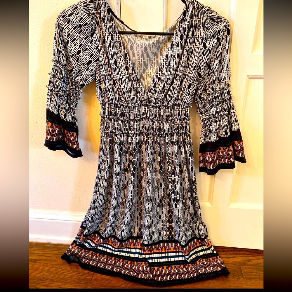 Cinched waist boutique dress